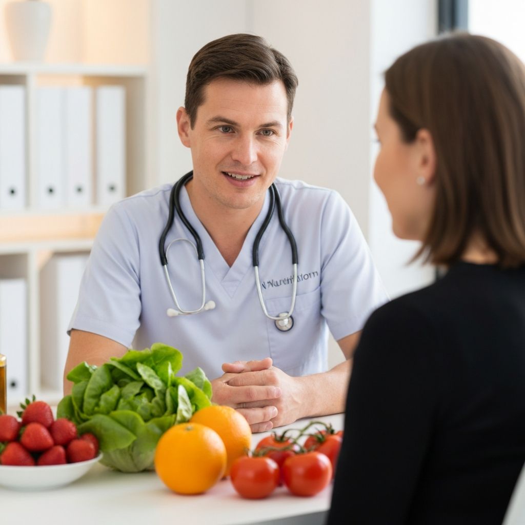 Healthy nutrition consultation